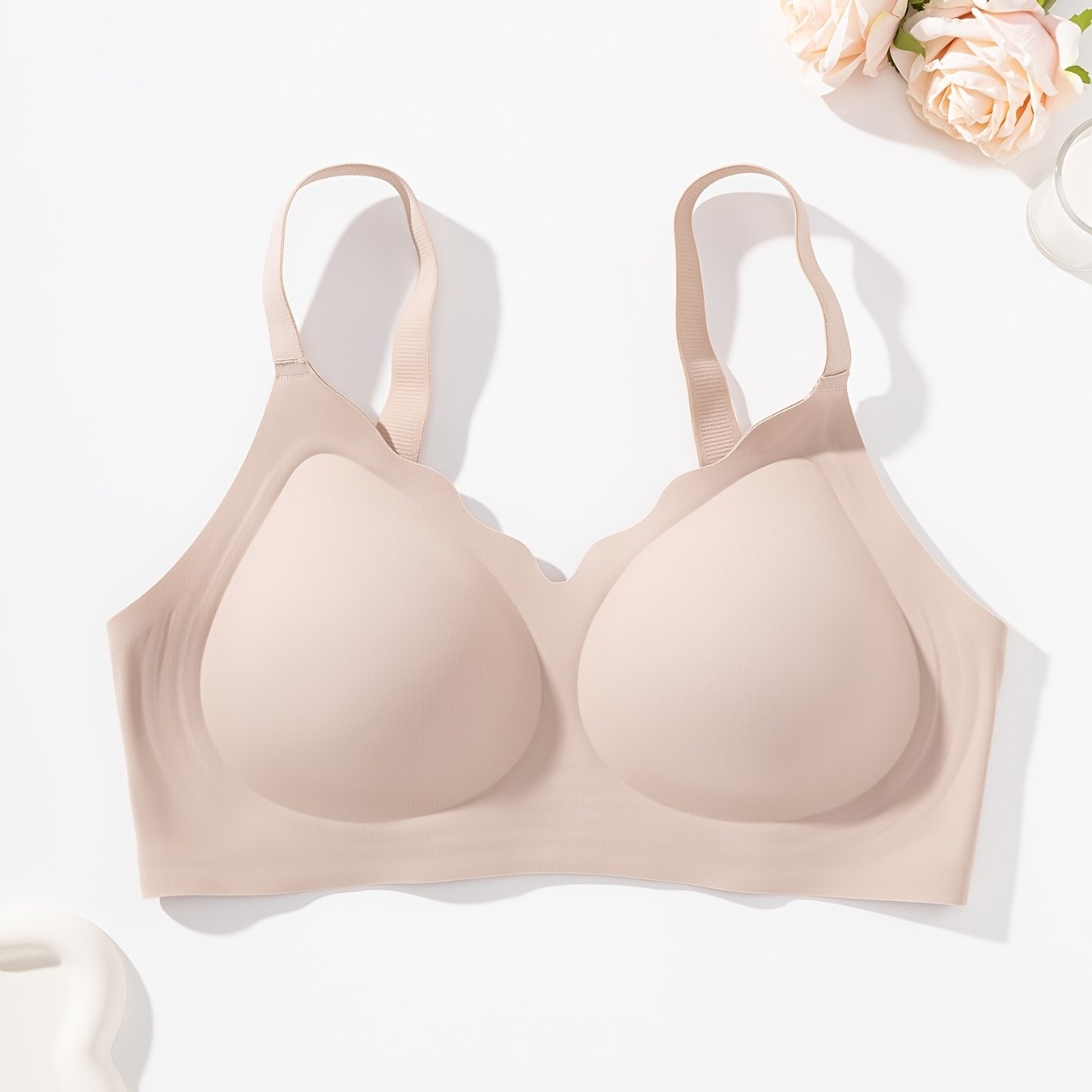 Sujetador Bralette Sin Costuras Invisible