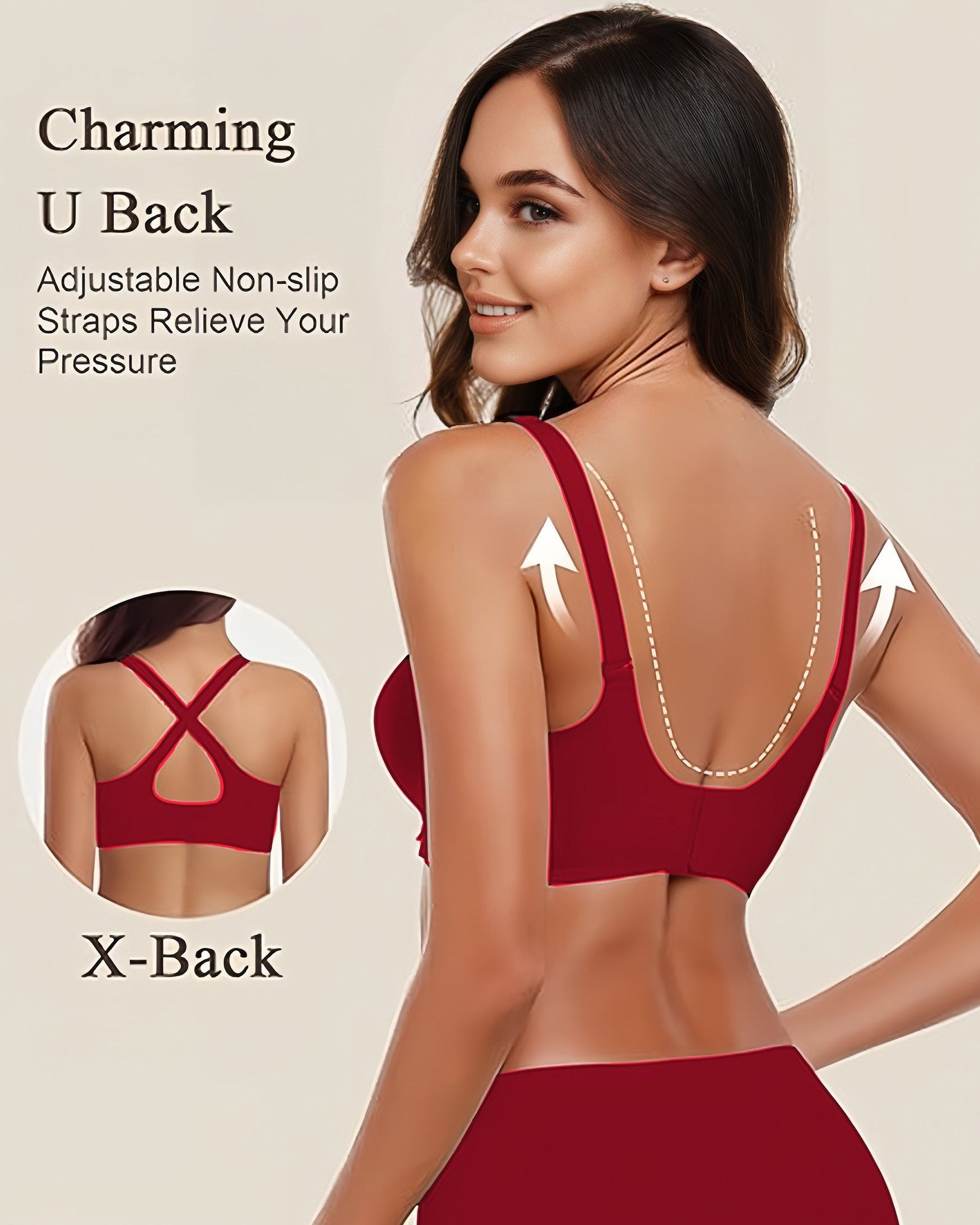 Sujetador Bralette Sin Costuras Invisible