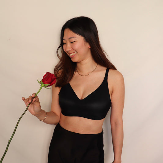 Estilo push-up con tela fresca
